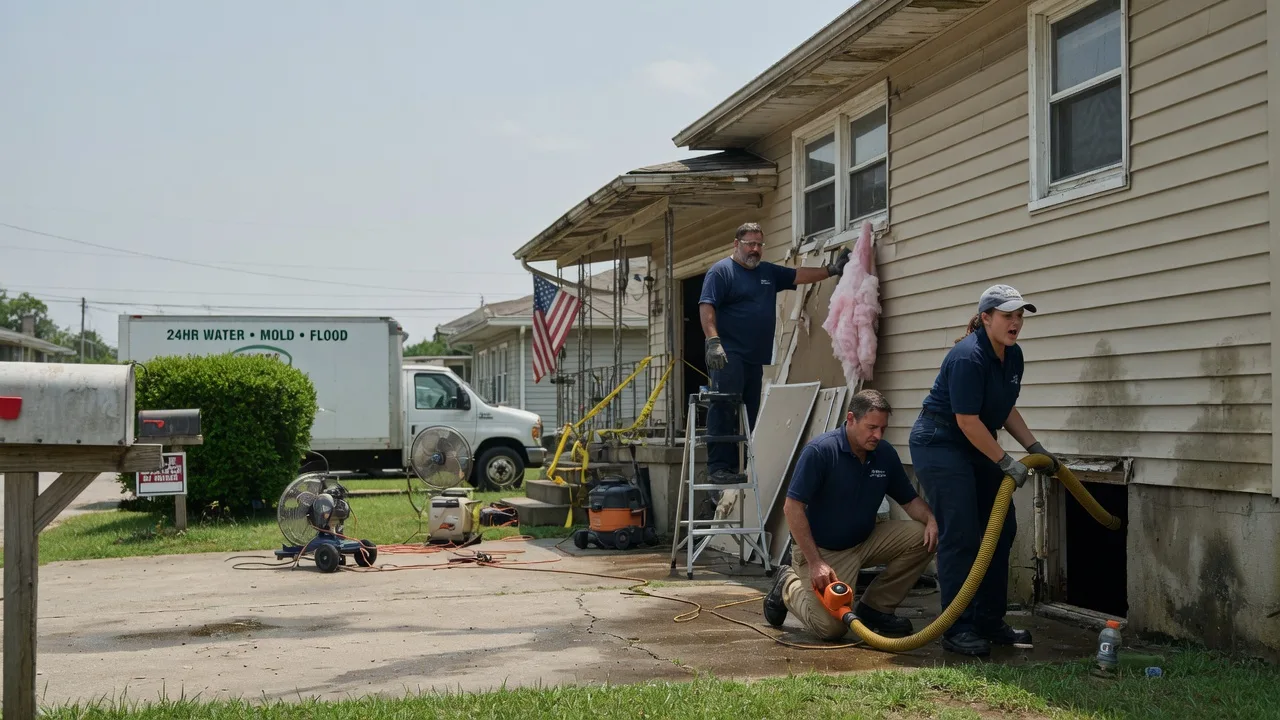 Water Damage Repair in Walnut, IL near me